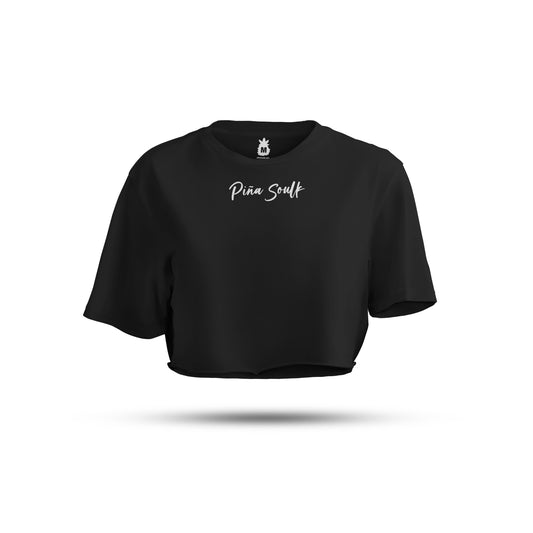Manga Corta Crop Top Piña Skate